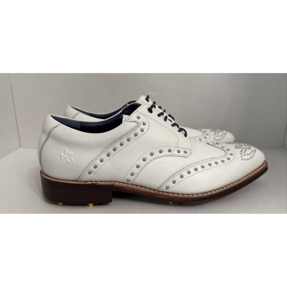 Robert Graham Golf Shoes Sport Sz 10.5 M Limited Edition‎ Leather Oxford Studded main image 8